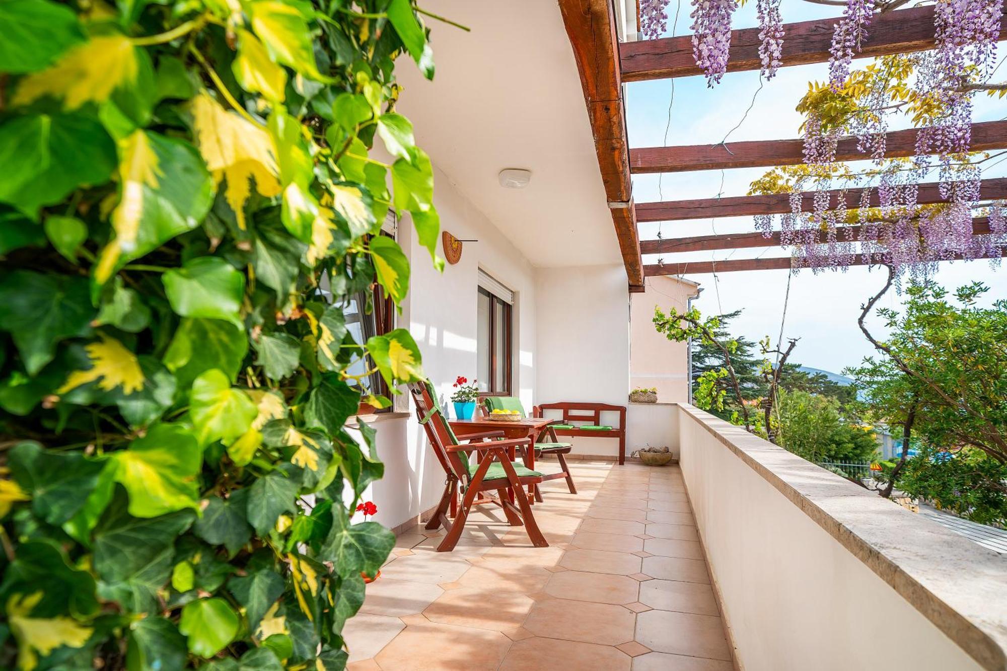 Apartments Edo With Terrace Baška Dış mekan fotoğraf